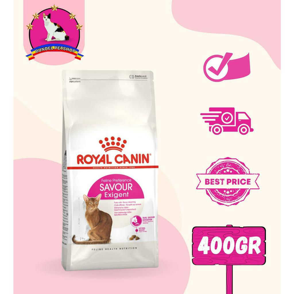 Jual ROYAL CANIN EXIGENT SAVOUR 400gr Cat Dry Food RoyalCanin Makanan ...