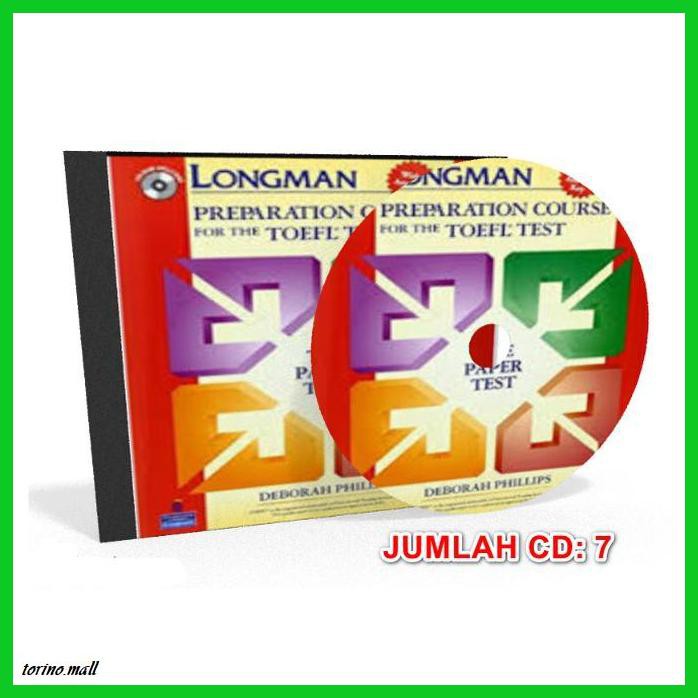 Jual BUKU-PERSIAPAN-UJIAN- CD AUDIO LONGMAN PREPARATION COURSE FOR THE ...