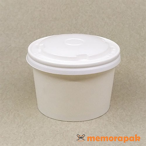 Jual Paper Soup Cup 12 oz / Mangkok Kertas 360 ml SPE + Tutup | Shopee ...