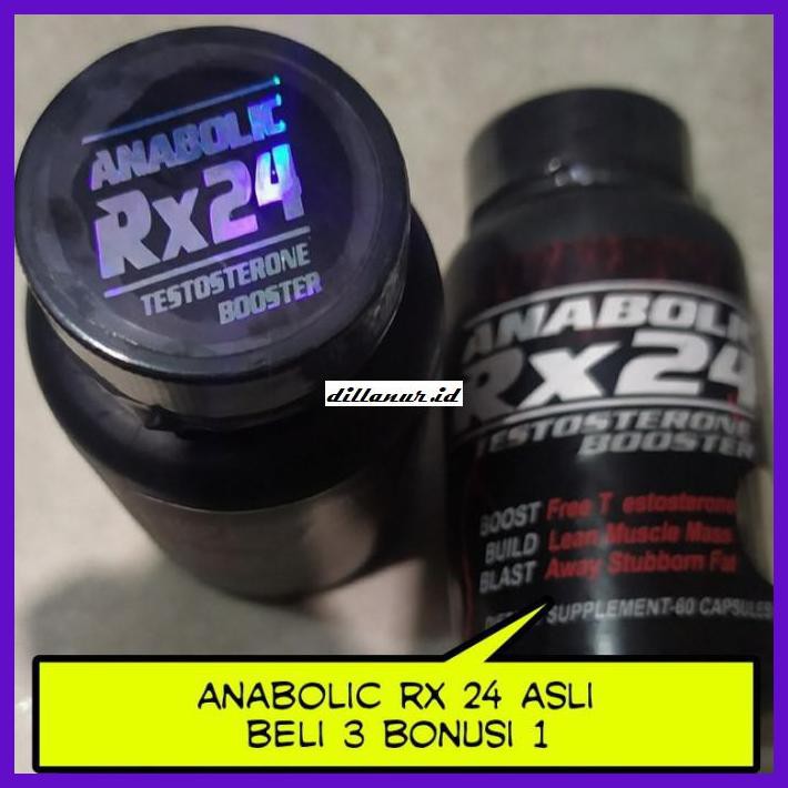 Jual ALATBANTU ANABOLIC RX24 TESTOSTERON BOOSTER RX 24 SUPLEMEN
