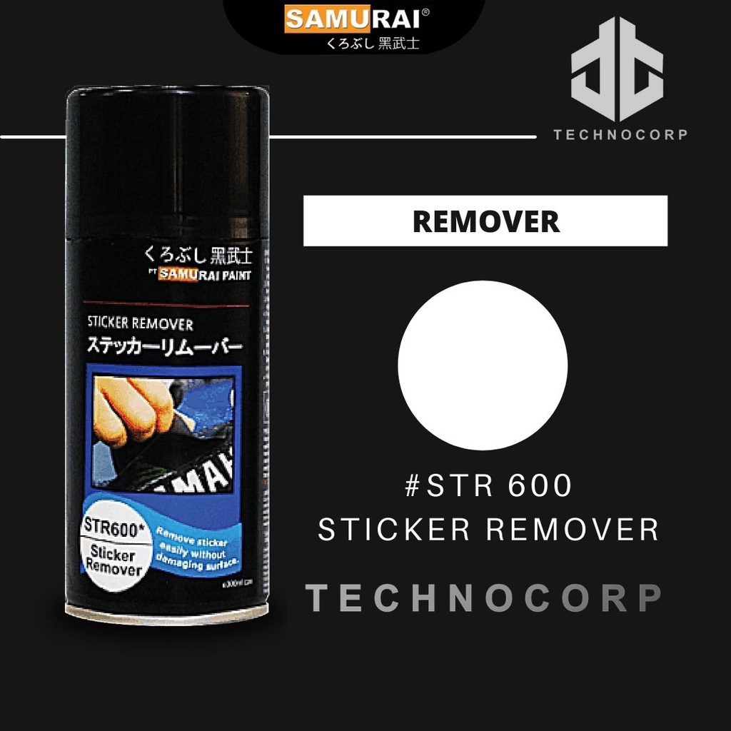 Jual Cat Semprot Samurai Paint Str Sticker Remover Remover Oli