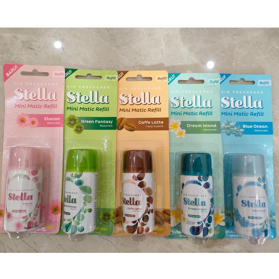 Jual Stella Mini Matic Refill 40ml - Air Freshener | Shopee Indonesia