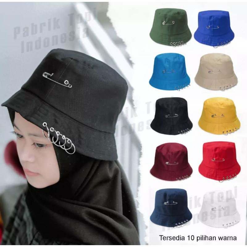 Jual bucket ring K-Pop topi gaul abg dan dewasa | Shopee Indonesia