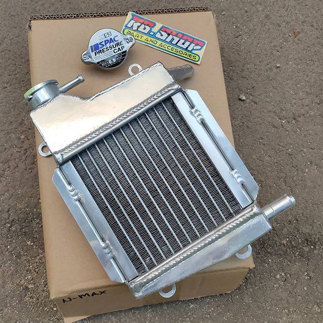 Jual Radiator Almu Almunium Alumunium Polish Yamaha Nmax Aerox