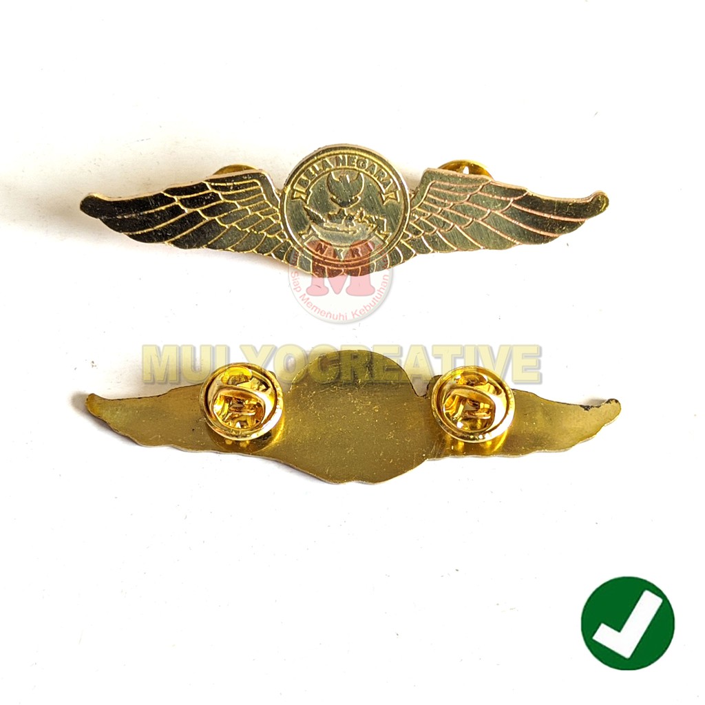 Jual Pin Logo Bela Negara Bahan Full Logam Wing Bela Negara Shopee