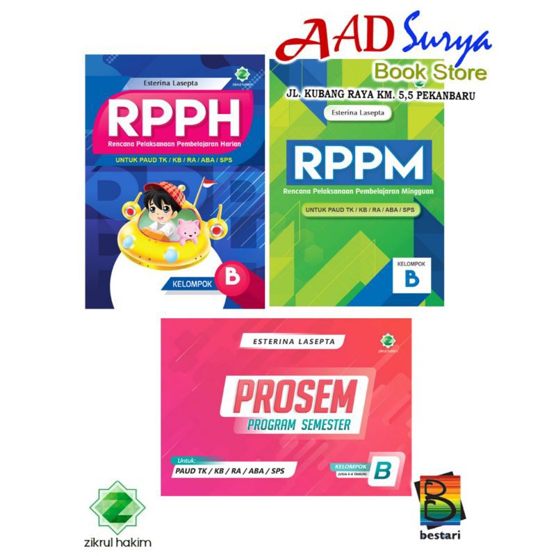 Jual Buku Panduan Guru PAUD : RPPH/RPPM/PROSEM TK B | Shopee Indonesia