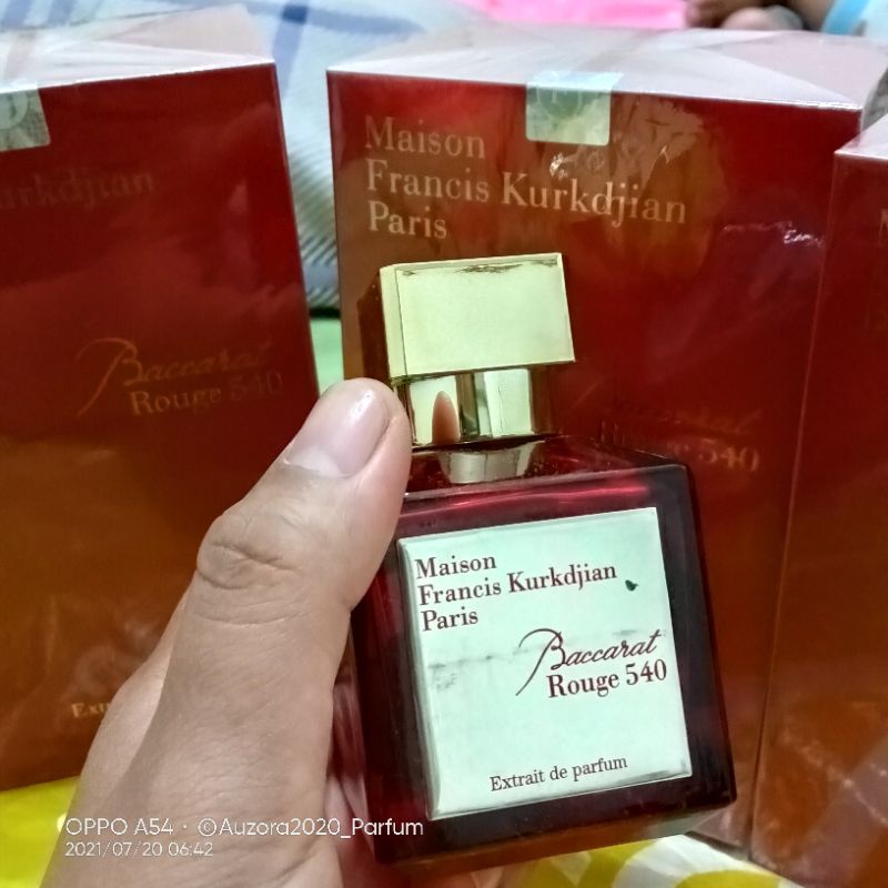 Jual Baccarat Rouge Red parfum Original Singapore | Shopee Indonesia