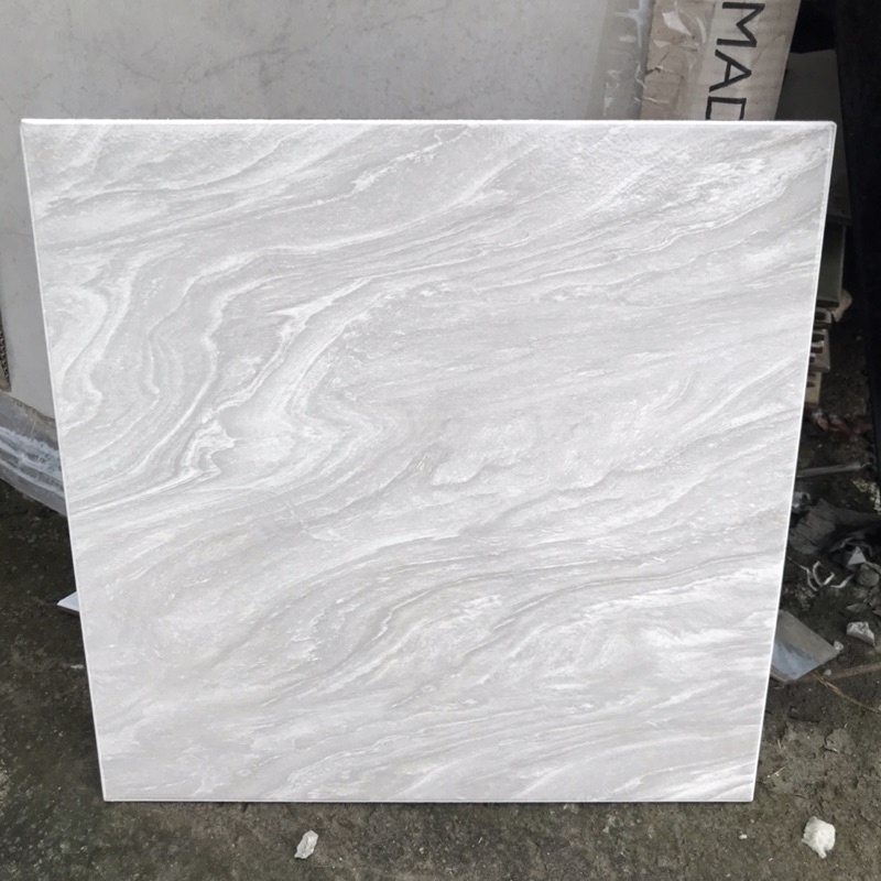 Jual keramik lantai 40x40/ keramik lantai putih motif/ keramik teras