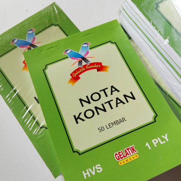 Jual Buku Nota Kontan Gelatik Hvs Kecil 1 Ply Shopee Indonesia 8207