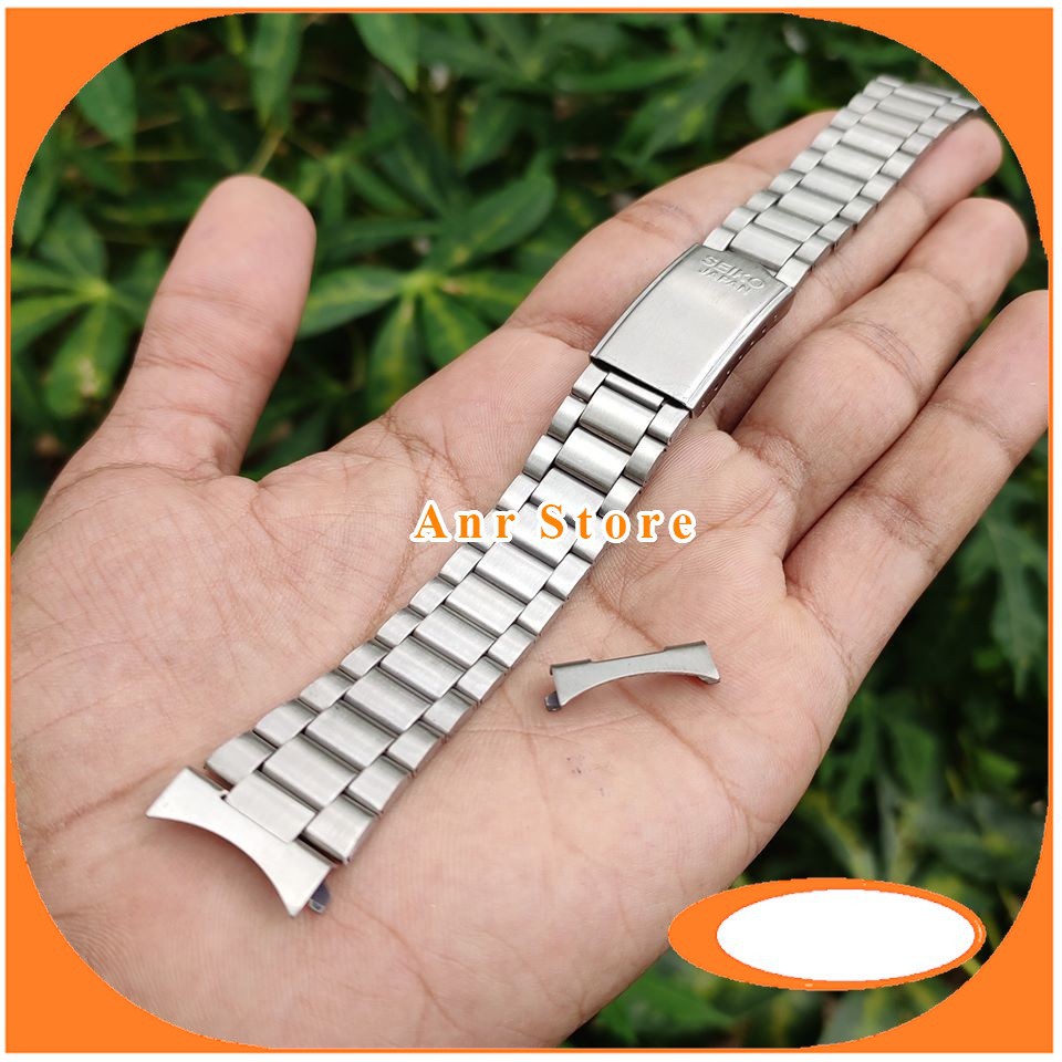 Jual Tali Jam Tangan Seiko 5 Automatic Stainless Steel 20 mm | Shopee ...