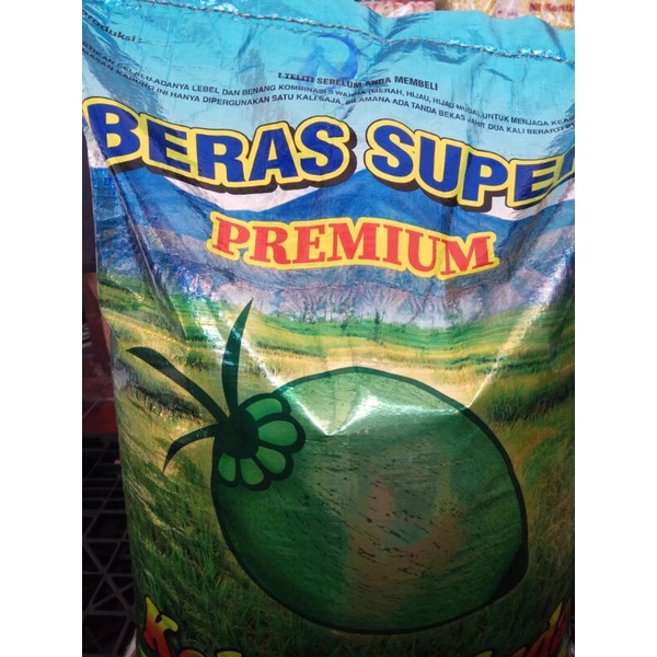 Jual Beras Kelapa Muda Kg Beras Super Shopee Indonesia