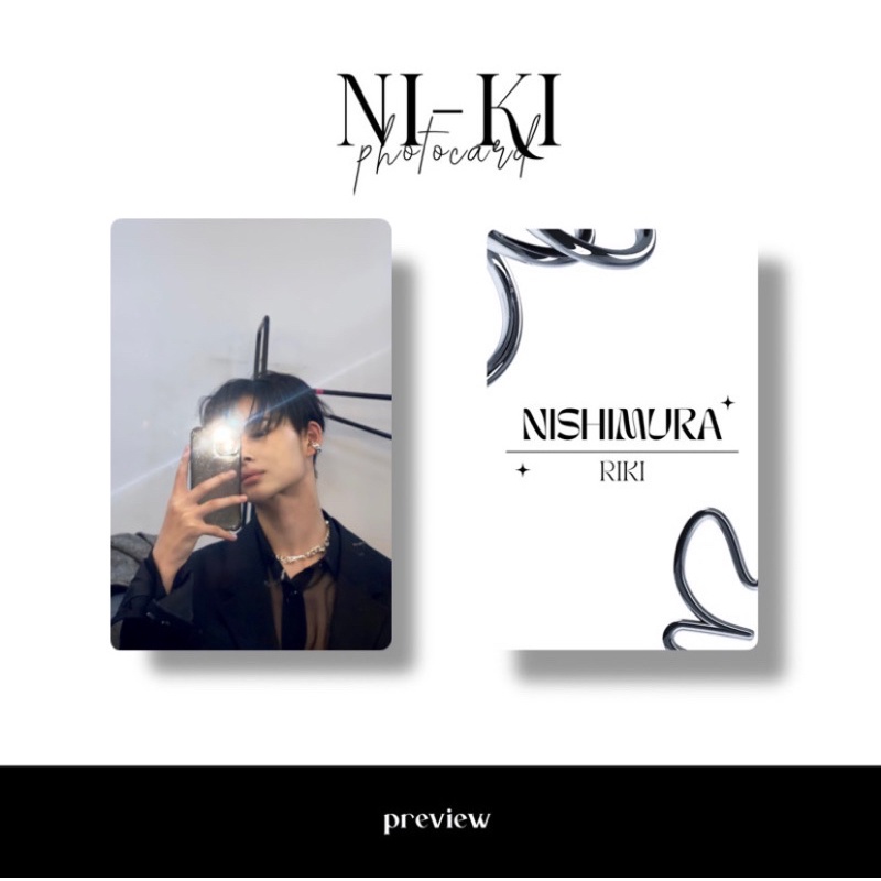 Jual NI-KI PHOTOCARD ( fanmade ) | Shopee Indonesia