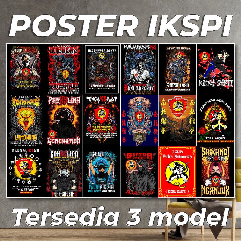 Jual A5 POSTER AESTHETIC IKSPI | POSTER DINDING KERA SAKTI | POSTER ...