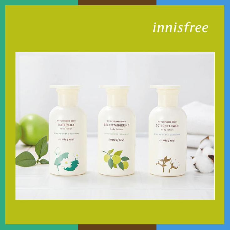 Jual Innisfree My Perfumed Body Green Tangerine Body Lotion 330Ml