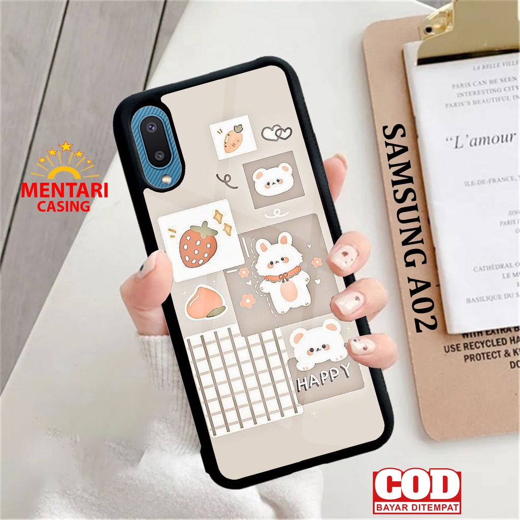 Jual Case SAMSUNG A02 CASING SAMSUNG A02 [ CUTE ] Mentari casing case