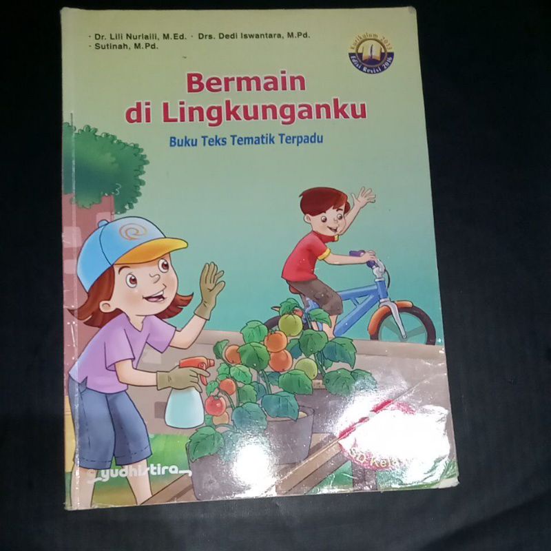 Jual Buku Teks Tematik Terpadu Kelas 2 Sd Tema Bermain Dilingkungan Ku