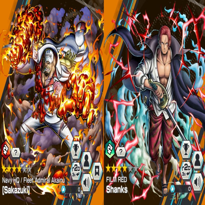 Jual Akun One Piece Bounty Rush Akainu dan Shanks Shopee Indonesia