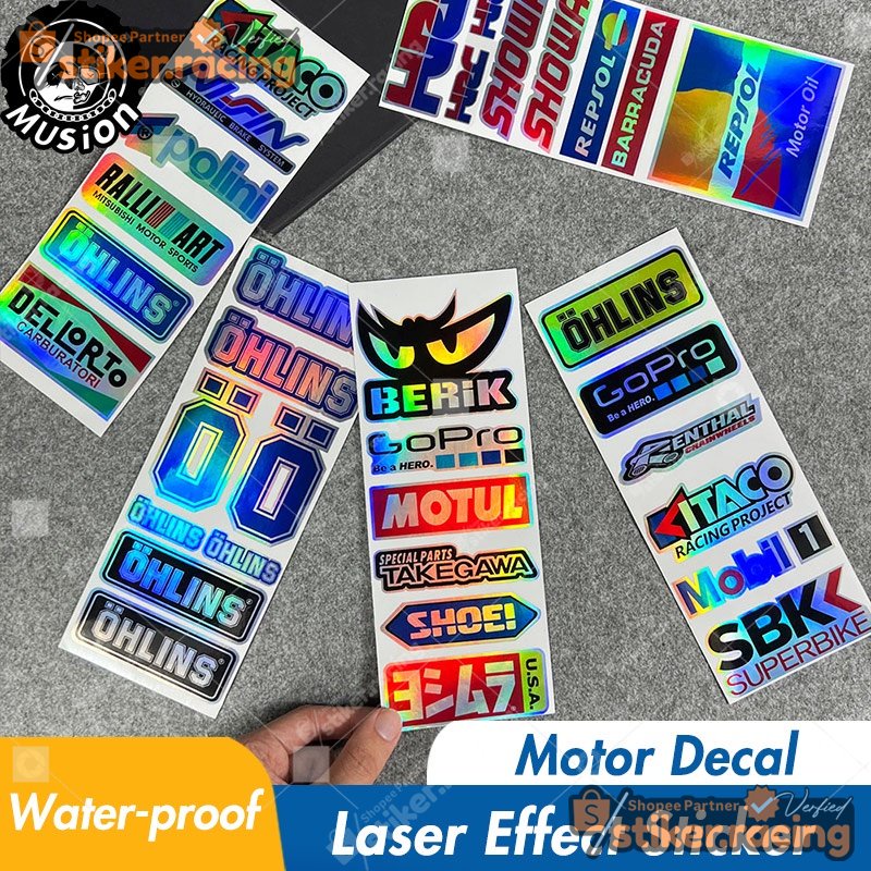 Jual STIKER RACING PACK LOGO RACING STIKER RACING PACK LOGO RACING ...