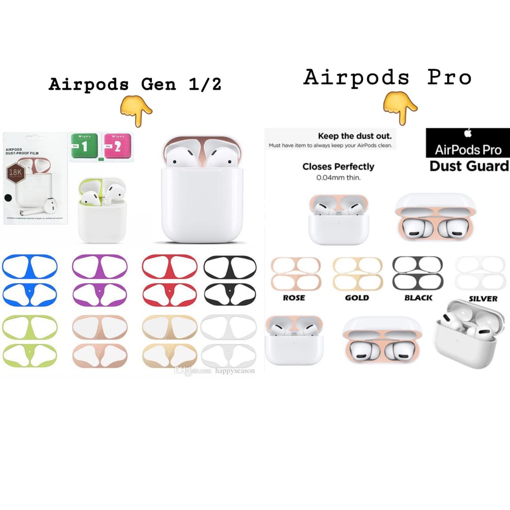 airpods pro 2 dust sticker