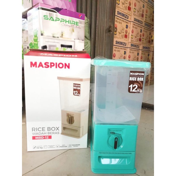 Jual rice box tempat beras maspion 12L | Shopee Indonesia