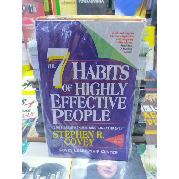 Jual The 7 Habits of Highly Effective People Stephen R. Covey | Shopee ...
