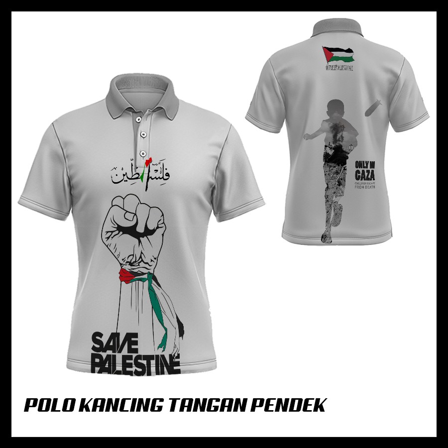 Camiseta Free Palestine Con Puño Y Bandera - Diseño De Apoyo A Gaza