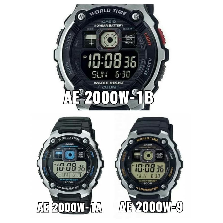 Jual CASIO AE-2000W-1AVDF | Shopee Indonesia