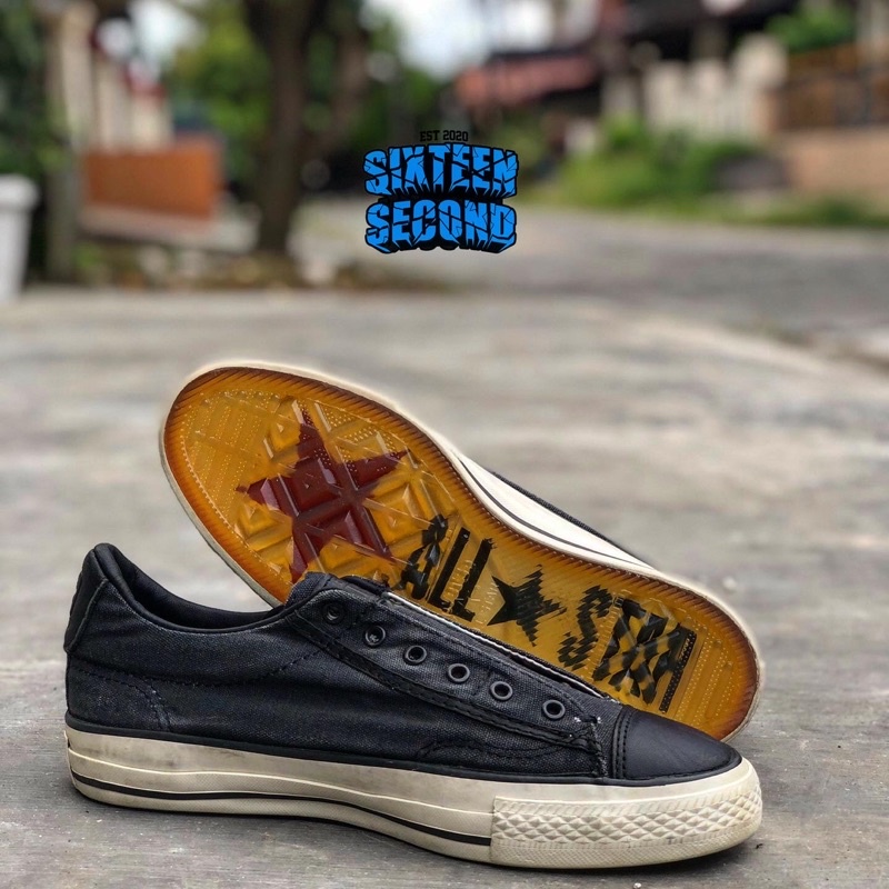 Converse by john varvatos burnished canvas slip outlet