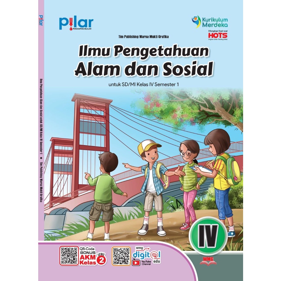 Jual Pilar IPAS Ilmu Pengetahuan Alam Dan Sosial SD/MI Kelas 4 Semester ...