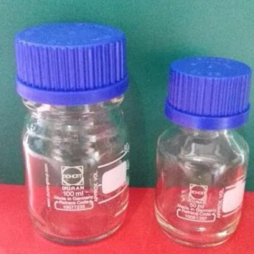 Jual Laboratory Bottle 50 ml / Botol laboratorium / Lab Botol DURAN ...