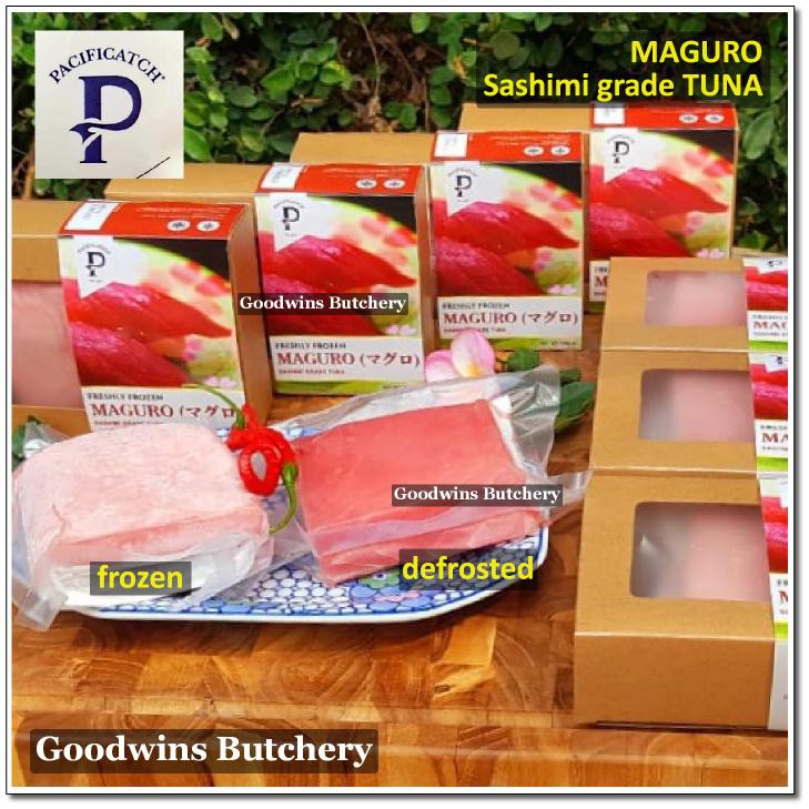 Jual MAGURO SASHIMI GRADE TUNA FILLET freshly frozen PACIFIC CATCH