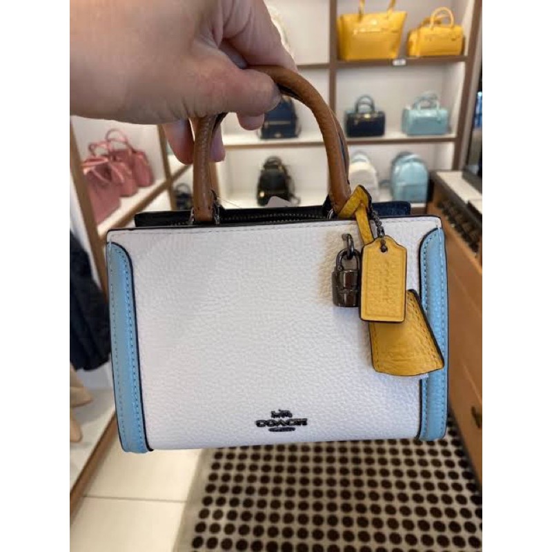 Original Coach Micro Zoe Crossbody in Colorblock, Women's Fashion, Bags &  Wallets, Tote Bags on Carousell