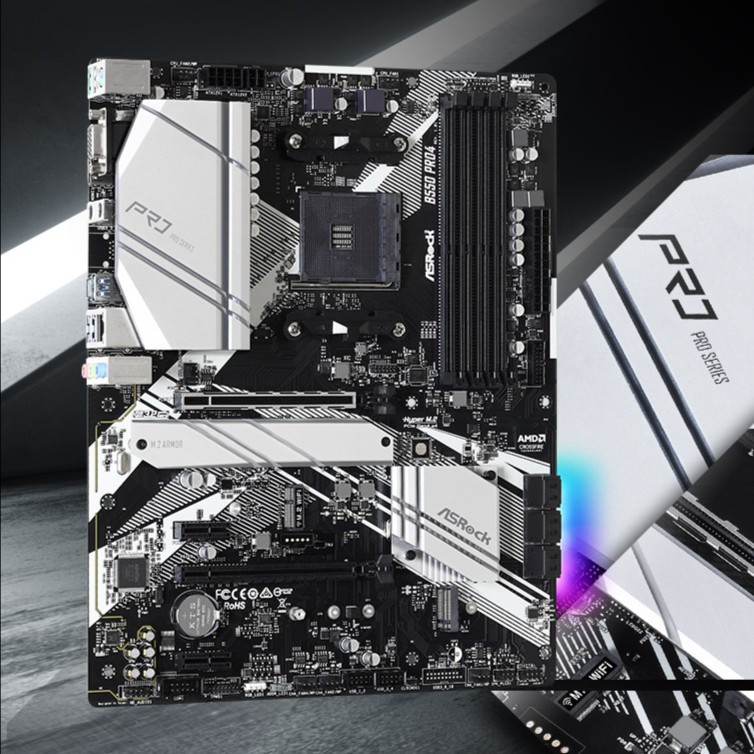 Jual ASROCK B550 PRO4 AMD AM4 MOTHERBOARD | Shopee Indonesia
