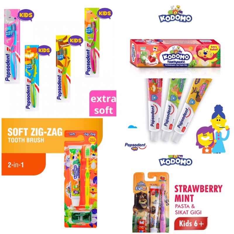 Jual PEPSODENT CUSSONS MY BABY JORDAN KODOMO MADAGASCAR KID KIDS ...