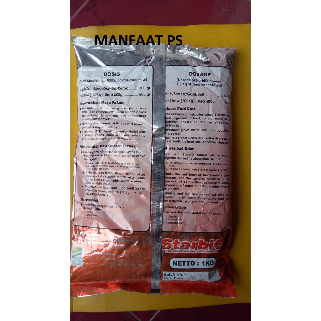 Jual Starbio Probiotik Untuk Ternak Ruminansia (Sapi, Kambing, Kerbau ...