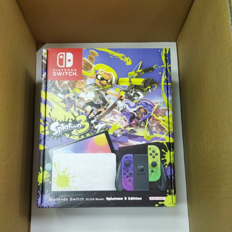 Jual Nintendo Switch Oled Console Splatoon 3 Limited Edition Shopee