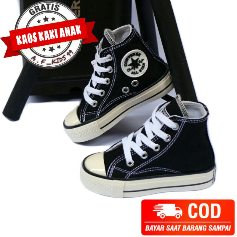 SEPATU ANAK LAKI-LAKI PEREMPUAN USIA 10 SEPATU ANAK  CONVERSE 70'S BOOTS UKURAN 21-35