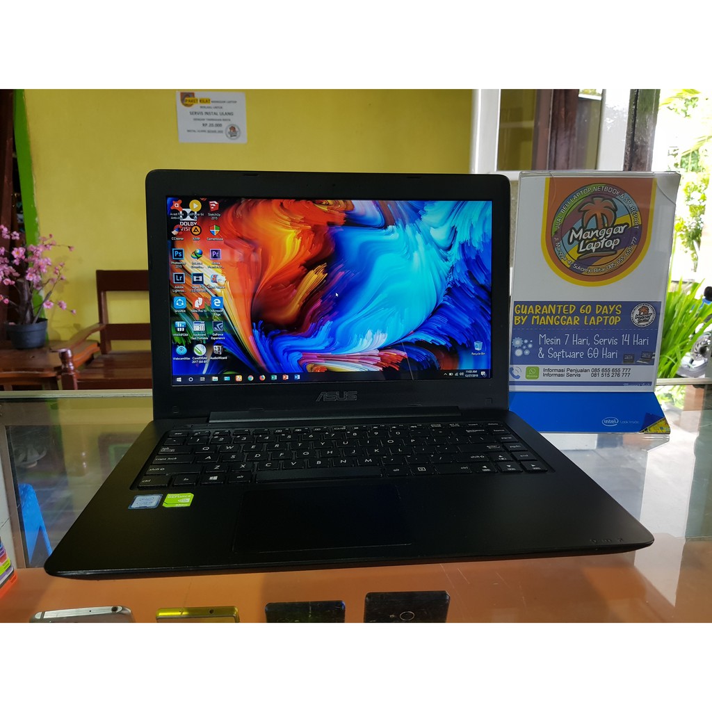 Jual Laptop Second MULUS MURAH merk Asus A456UR-GA090D Pemakauian