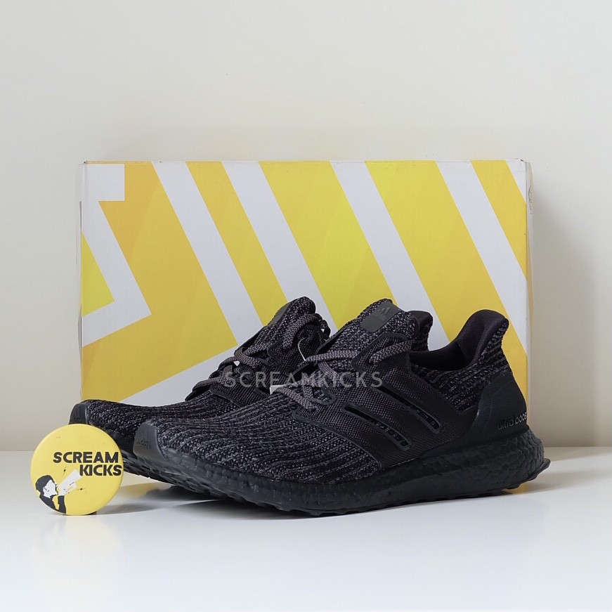 Adidas ultra boost 4.0 triple black indonesia hotsell