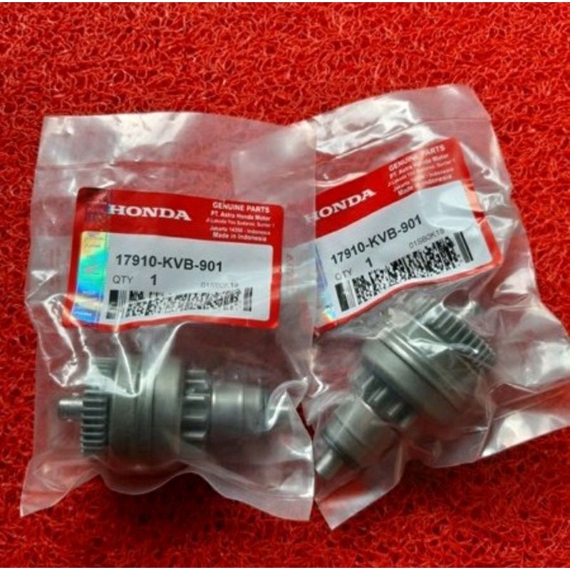 Jual Gigi Geranat Gigi Pinion Starter Assy Honda Beat Scoopy Vario 110