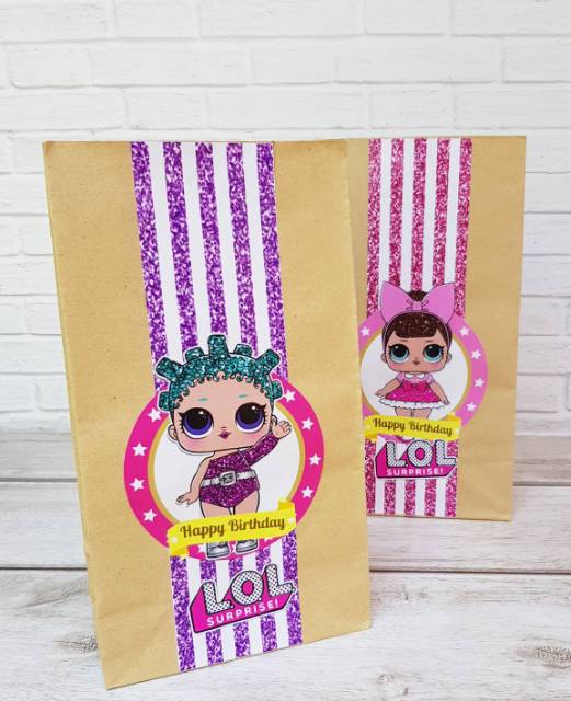 Jual Paper Bag + Label Sticker Custom | Shopee Indonesia