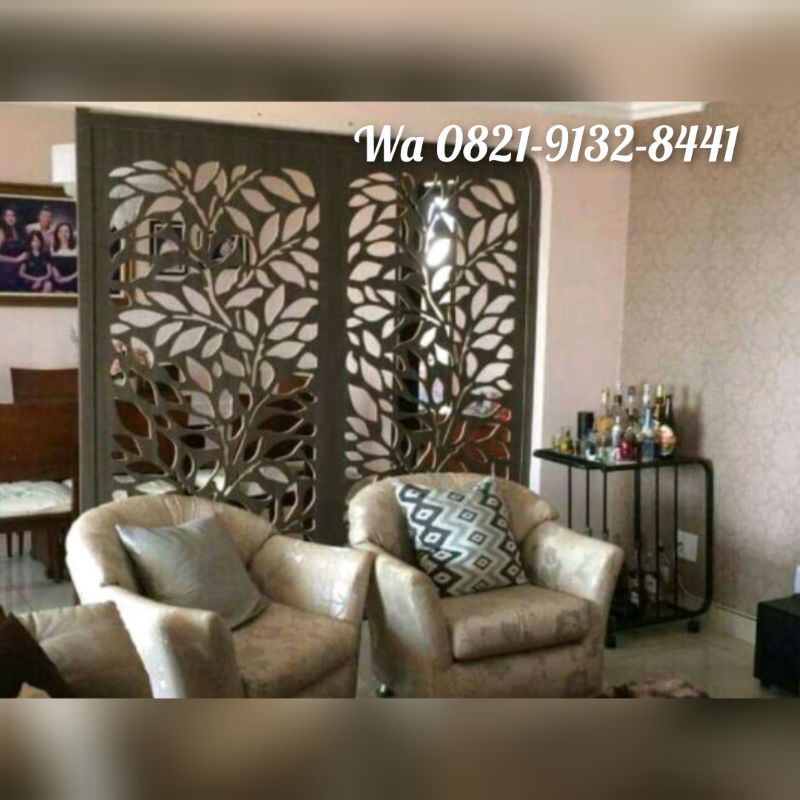 Jual Partisi cutting laser penyekat ruangan Jogja harga per meter ...