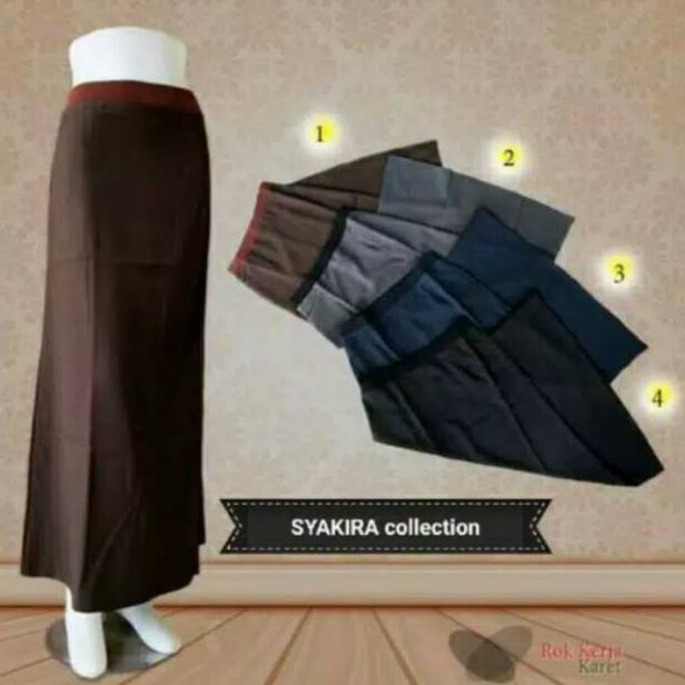 Jual Ss, S, M, L : Syakira Rok Kerja, Kantor Model A Pinggang Full ...