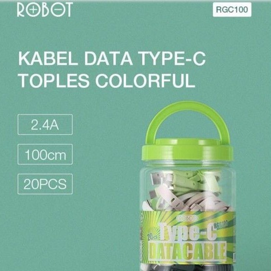 Jual Toples Pcs Unit Kabel Data Type C Type C Robot Rgc Rgc Rgm