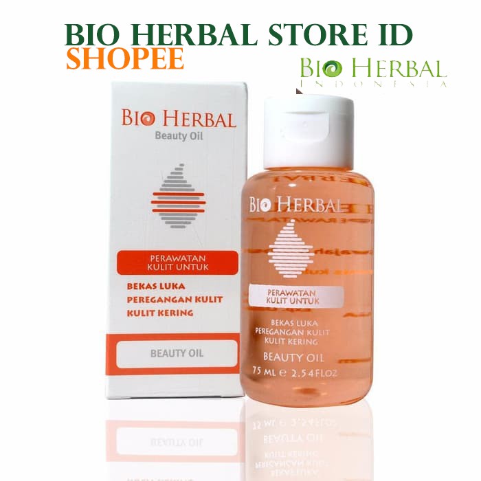 Jual Bio Herbal Beauty Oil Penghilang Bekas Luka Ml Original Shopee