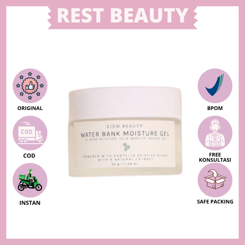 Jual EIEM BEAUTY Water Bank Moisturizer 30gr Shopee Indonesia