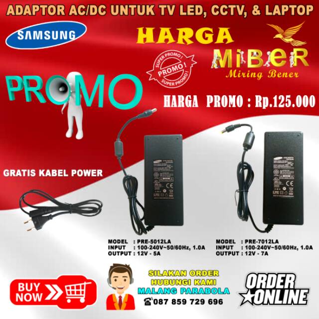 Jual Adaptor ac/dc led | Shopee Indonesia