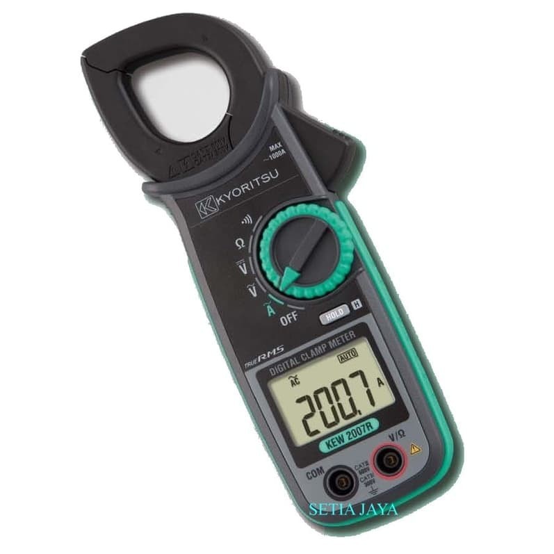 Jual DIGITAL CLAMP METER TANG AMPERE DIGITAL KYORITSU 2007R