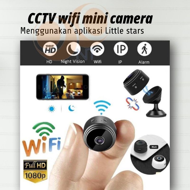 Jual Mini WiFi IP Camera CCTV 1080P - A9 | Shopee Indonesia