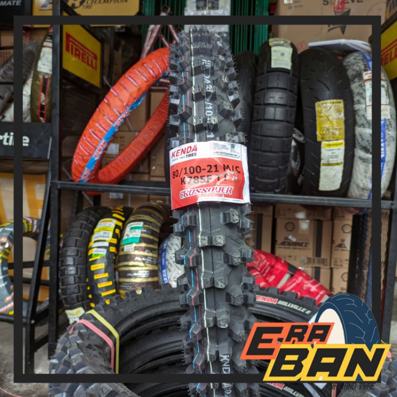 Jual BAN LUAR KENDA MILLVILLE 2 K785 F 80 100 RING 21 TUBETYPE BAN